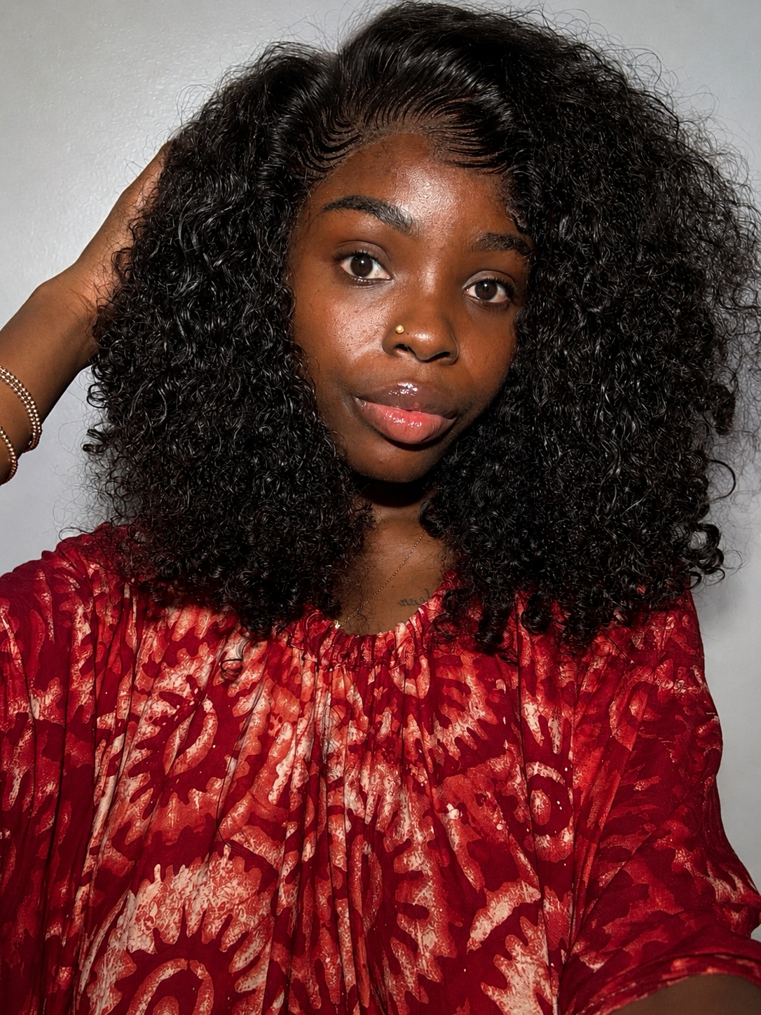 WIG LILY 14” 5x5 Closure Wig – 200g Premium Human Hair - Image 2