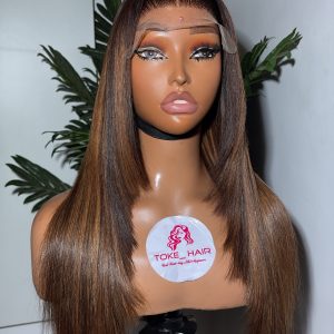 Wig Dior Custom Highlight Layered Wig 20 Inches | 300g | 5×5 HD Closure