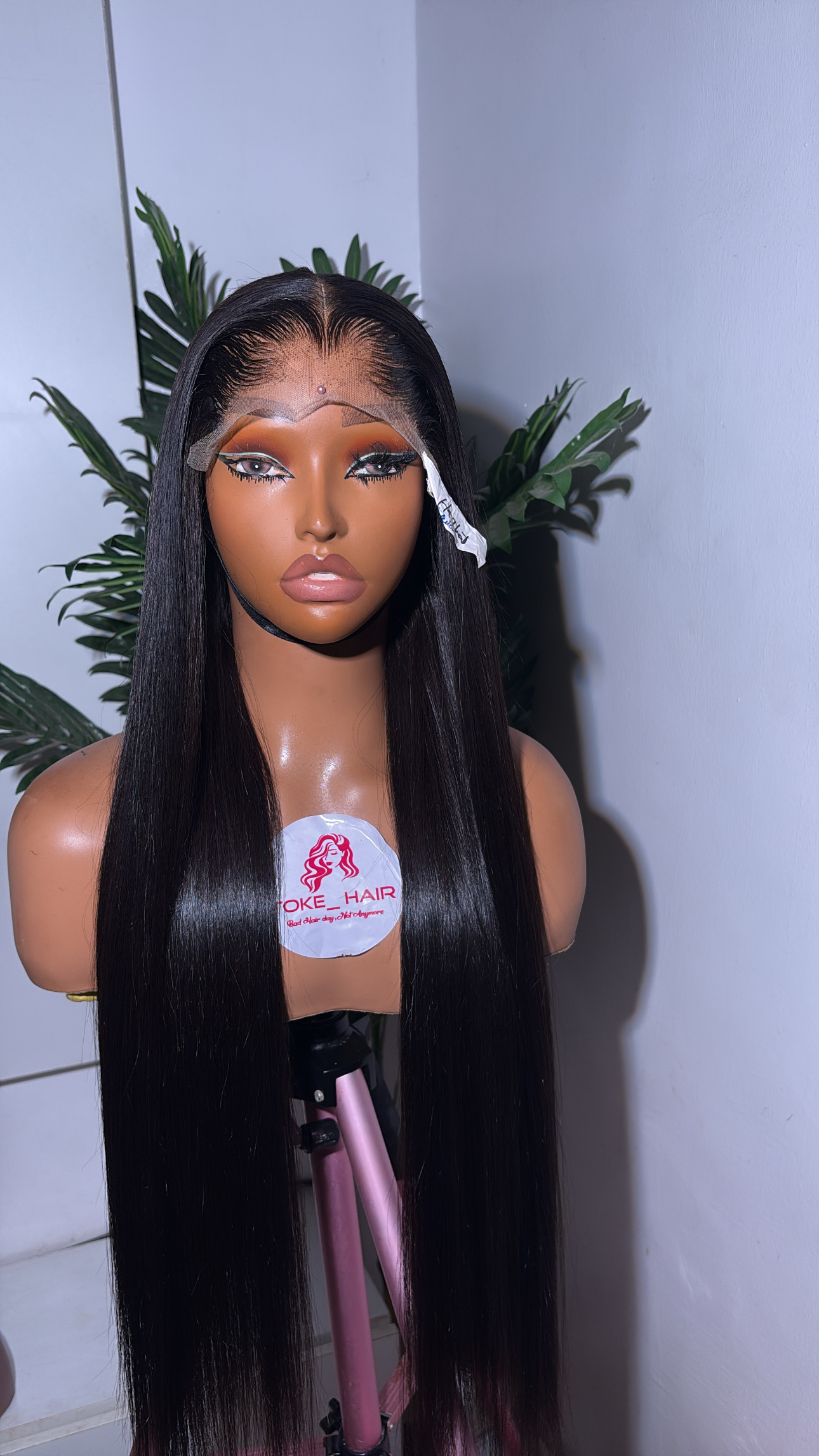 SDD Virgin Bone Straight 26 Inch 300g 5x5 Closure Wig - Image 2