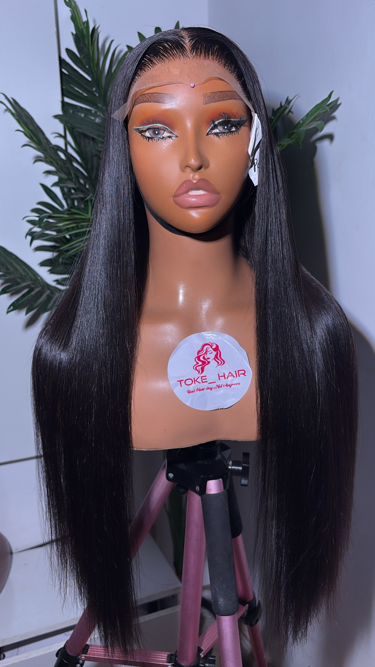 SDD Virgin Bone Straight Wig 24” 300g with 5x5 Closure - Image 2